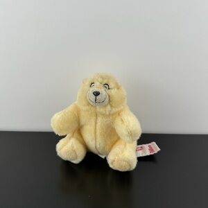 Russ Charmin Dillon Yellow Teddy Bear 4.5" Plush Stuffed Animal